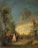 Nocne święto na Tuileries 10 czerwca 1867 roku z okazji wizyty zagranicznych władców na wystawie światowej - Pierre Tétar van Elven — widok dzieła