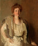 Alice Barney w Białych i Brązowych - Pierre Troubetzkoy — widok dzieła