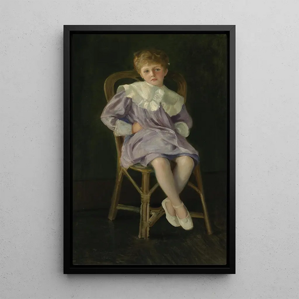 Portret Anthony'ego Edena, 1. hrabiego z Avon, 1897-1977, dziecko - Pierre Troubetzkoy — oprawiony obraz na ścianie