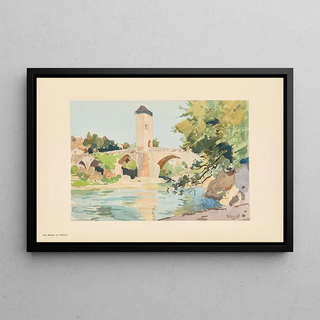 Pierre Vignal - The bridge at Orthez.webp