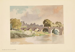 Pierre Vignal - The old bridge at Carcassonne and the walls of the City.webp