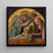 Pietà - Carlo Crivelli — oprawiony obraz na ścianie
