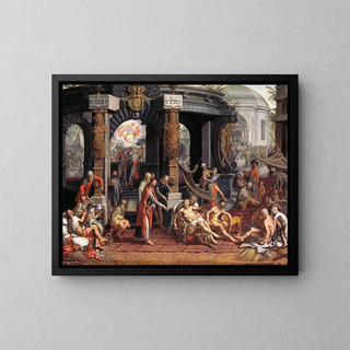 Pieter Aertsen - The Healing of the ParalyticPool of Bethesda.webp