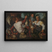 Les marchands - Pieter Aertsen — oprawiony obraz na ścianie