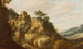 pejzażu południowego z ruinami - Pieter Anthonisz van Groenewegen — widok dzieła
