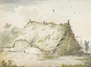 Pieter Bartholomeusz Barbiers - Bouwvallige boerderij.webp