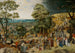 Chrystus niosący krzyż - Pieter Brueghel młodszy — widok dzieła
