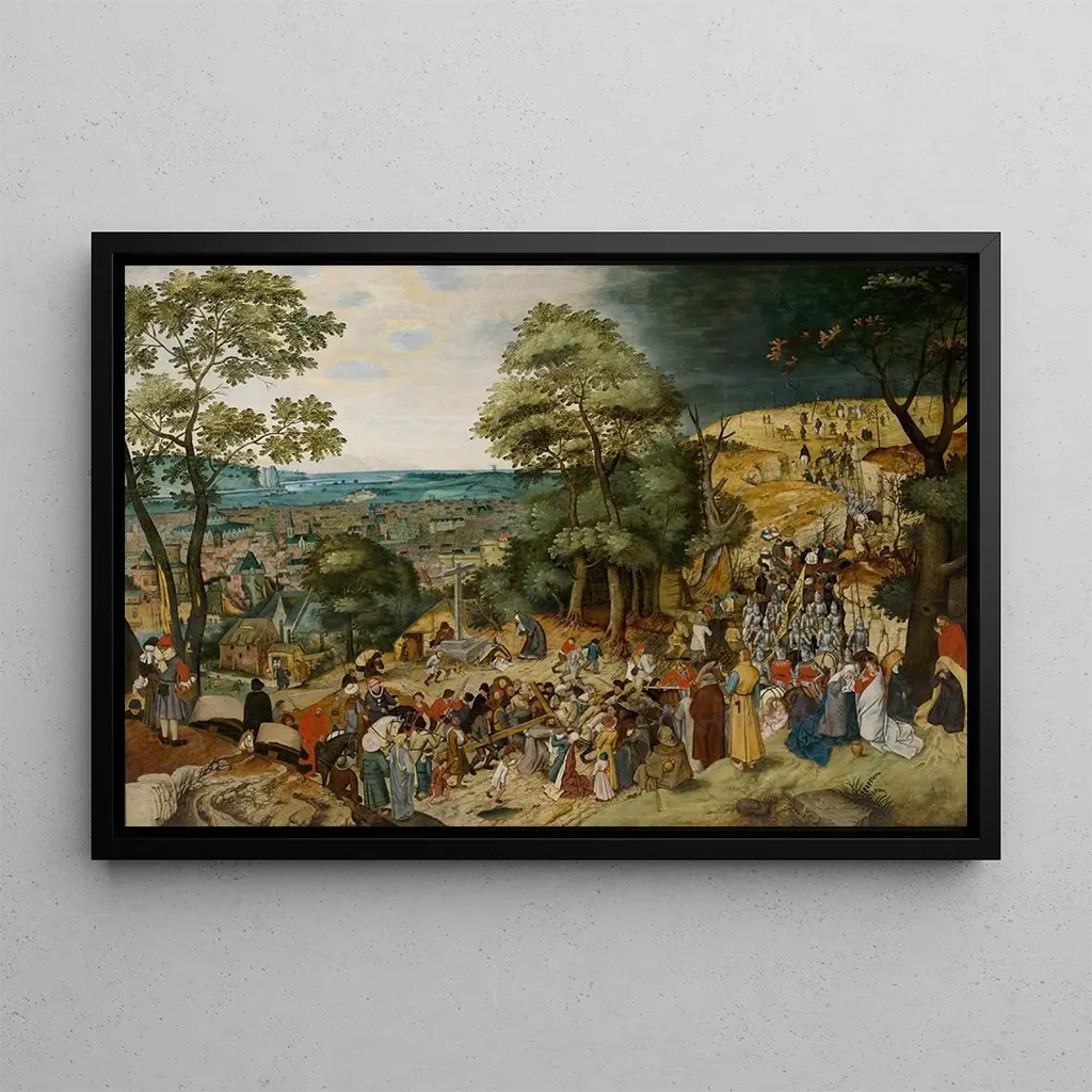 Obraz Chrystus niosący krzyż - Pieter Brueghel młodszy | Druk artystyc ...