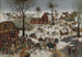 Spis ludności w Betlejem według Pieter Brueghel starszy - Pieter Brueghel młodszy — widok dzieła