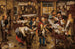 Biuro poborców podatkowych - Pieter Brueghel Młodszy — widok dzieła