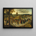La procession de mariage - Pieter Brueghel le Jeune — oprawiony obraz na ścianie