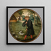 Kto wie dlaczego gęsi chodzą boso - Pieter Brueghel młodszy — oprawiony obraz na ścianie