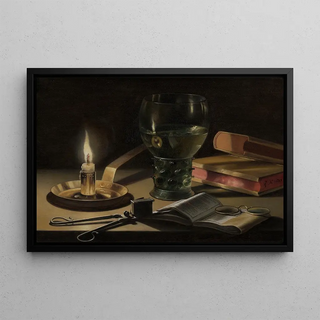 Pieter Claesz - Still Life with Lighted Candle.webp