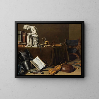 Pieter Claesz - Vanitas Still Life with the Spinario.webp