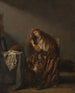 Kobieta przed lustrem - Pieter Codde — widok dzieła