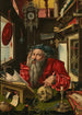 Święty Hieronim w swoim studiu - Pieter Coecke van Aelst — widok dzieła