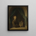 Portret malarza - Pieter Cornelisz van Egmondt — oprawiony obraz na ścianie