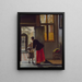 Chłopiec przynoszący chleb - Pieter de Hooch — oprawiony obraz na ścianie