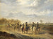 Cosaques na wiejskiej drodze w pobliżu Bergen, w Północnej Holandii, 1813 - Pieter Gerardus van Os — widok dzieła