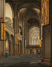 La nef et le chœur de la Mariakerk à Utrecht - Pieter Jansz Saenredam — widok dzieła