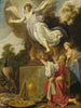 Ofiara Manoaha - Pieter Lastman — widok dzieła