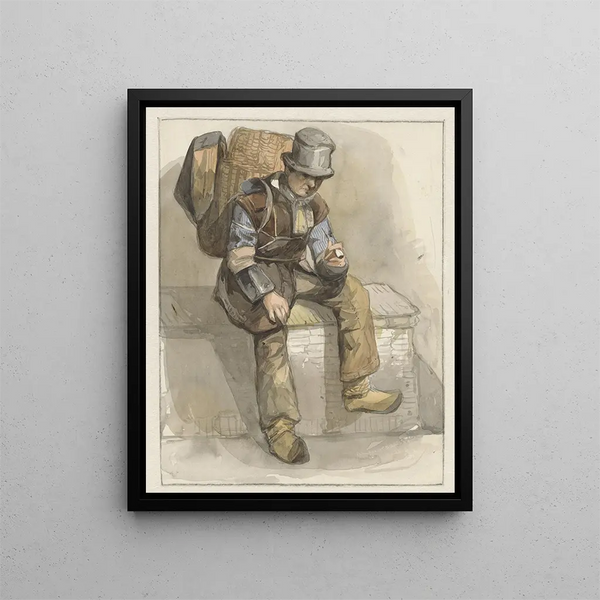 Pieter Marinus van de Laar - Zittende marskramer.webp