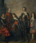 Cztery pokolenia książąt Orange Wilhelm I, Maurycy i Fryderyk-Henryk Wilhelm II i Wilhelm III - Pieter Nason — widok dzieła