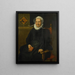 Portret Dirckje Tymansdr Gael zwanej van der Graft, żony Mattheusa Augustijnsz. Steyn - Pieter Pietersz. — oprawiony obraz na ścianie