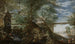 pejzaż z młynem - Pieter Stevens — widok dzieła