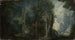 pejzaż z lasem i eremitem - Pieter Stevens — widok dzieła