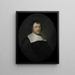 Portret Cornelis van den Bergh, dyrektora Izby Rotterdamu Holenderskiej Kompanii Wschodnioindyjskiej, wybranego w 1659 roku - Pieter van der Werff — oprawiony obraz na ścianie