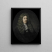 Portret Dominica Rosmale, dyrektora Izby Rotterdam w Holenderskiej Kompanii Wschodnioindyjskiej, wybranego w 1677 roku - Pieter van der Werff — oprawiony obraz na ścianie