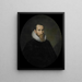 Portret Joosta van Coulster, dyrektora Izby Rotterdamu Holenderskiej Kompanii Wschodnioindyjskiej, wybranego w 1630 roku - Pieter van der Werff — oprawiony obraz na ścianie