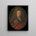 Portret mężczyzny, prawdopodobnie Theodorus Rijswijk, radny Amsterdamu - Pieter van der Werff — oprawiony obraz na ścianie