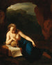 La Madeleine pénitente dans une grotte - Pieter van der Werff — widok dzieła