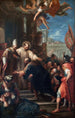 La cessation du schisme d'Anaclet - Pietro Antonio de Pietri — widok dzieła