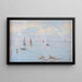 Chioggia - Pietro Barucci — oprawiony obraz na ścianie