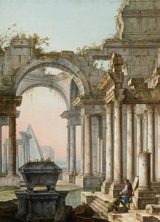 Pietro Bellotti - Capriccio with Ruins.webp