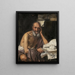 Socrate - Pietro Bellotti — oprawiony obraz na ścianie