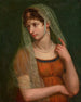 Portret kobiety artysty - Pietro Benvenuti — widok dzieła