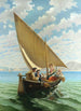 Une excursion dans la baie de Naples - Pietro Gabrini — widok dzieła