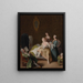 Le réveil de la dame - Pietro Longhi — oprawiony obraz na ścianie