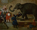L'Exposition de l'Éléphant - Pietro Longhi — widok dzieła