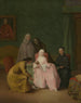 La visite - Pietro Longhi — widok dzieła