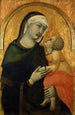 Matka Boska z Dzieciątkiem - Pietro Lorenzetti — widok dzieła