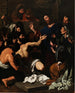 Zmartwychwstanie Łazarza - Pietro Novelli — widok dzieła