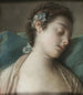Śpiąca dziewczynka - Pietro Rotari — widok dzieła