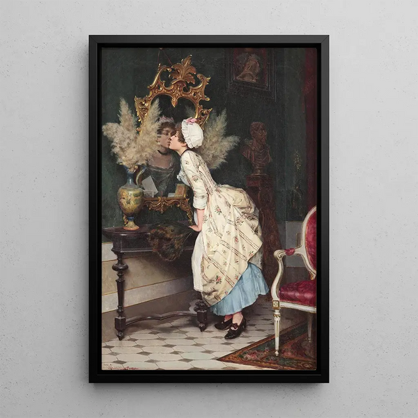 Un baiser au reflet - Pietro Torrini — oprawiony obraz na ścianie