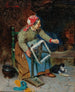 Pomoc przyjazna przy kołowrotku - Pietro Torrini — widok dzieła
