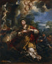 Świętej Martyny odmawia czczenia idolów - Pietro da Cortona — widok dzieła